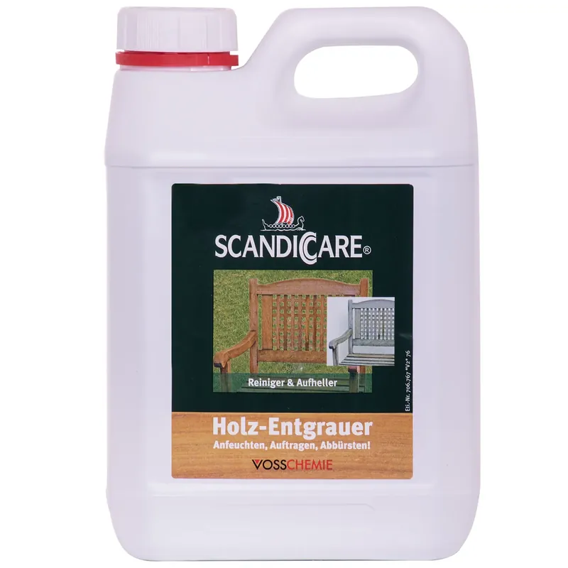 SC SCANDICCARE Holzentgrauer 2,5 Liter Direkt Vom Hersteller